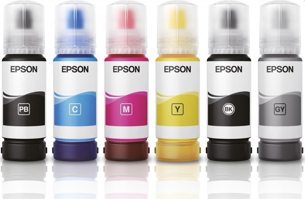 Cerneala originala Epson 115, EcoTank, flacon 70 ml Black - imagine 12